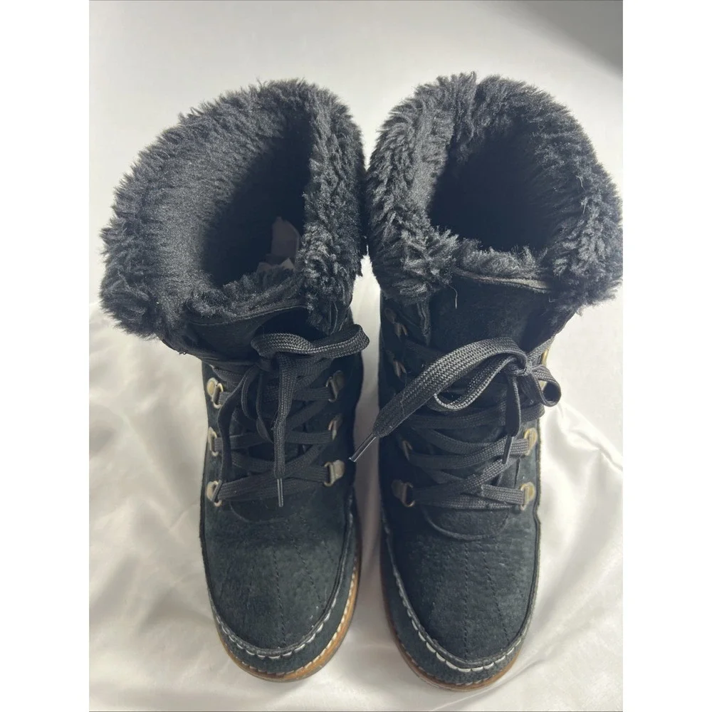 New Women's Lamo Taylor Black Lace-up Winter/Hiking Boots size 7
